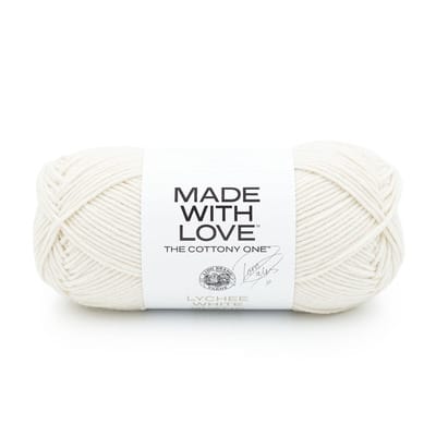 Lion Brand® Tom Daley Made with Love™ The Cottony One™ Yarn image