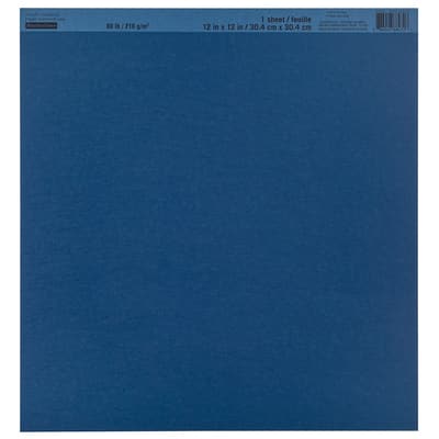 Smooth Solid Cardstock Paper by Recollections™, 12" x 12" image