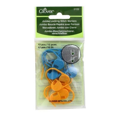 Clover Jumbo Locking Stitch Markers image