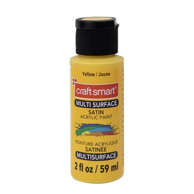 2oz. Multi-Surface Premium Satin Acrylic Paint by Craft Smart® image
