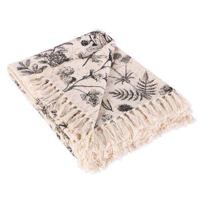 DII® Botanical Printed Throw | Michaels