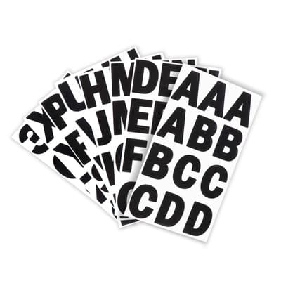 Black Alphabet Stickers by Recollections™ | Michaels