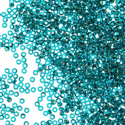 John Bead Opaque Czech Glass Seed Beads, 11/0