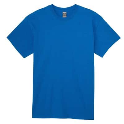 Gildan® Short Sleeve Adult T-Shirt, Size: XXX-Large, Color: Royal
