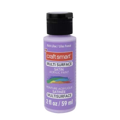 2oz. Multi-Surface Premium Satin Acrylic Paint by Craft Smart® image