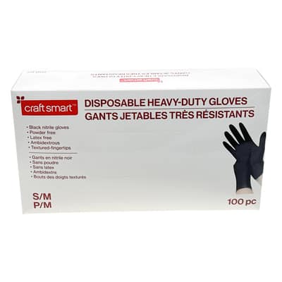 Disposable Heavy-Duty Gloves, 100ct. by Craft Smart­™ image