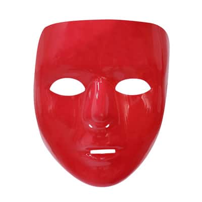 Full Costume Face Mask, Color: Red | Michaels