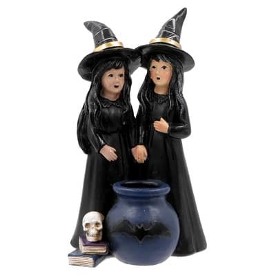 Mini Two Witches & Cauldron by Ashland® image