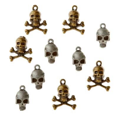 Found Objects™ Skull Charms by Bead Landing™ image