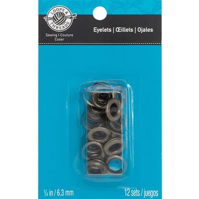 Antique Brass Eyelets by Loops & Threads™ | Michaels