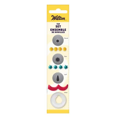Wilton™ 4-Piece Basic Decorating Tip Set | Michaels