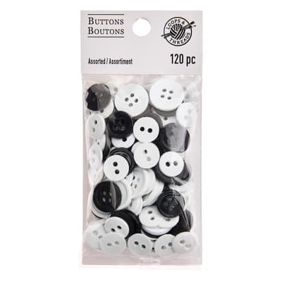 Blumenthal Lansing Favorite Findings™ Buttons, Black & White image
