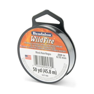 Beadalon® WildFire™ Bead Weaving Thread, 006" image