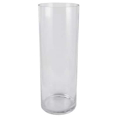 15" Clear Glass Cylinder Vase by Ashland® image