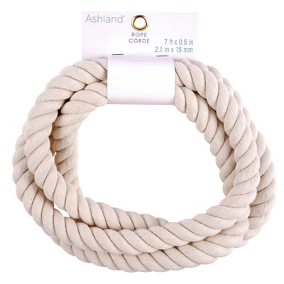 7ft. Ivory Rope by Ashland® | Michaels