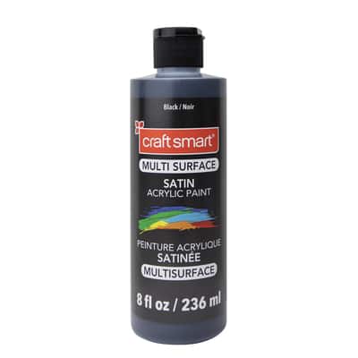 Multi-Surface Premium Satin Acrylic Paint by Craft Smart®, 8oz. image