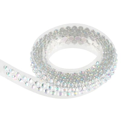 Bling on a Roll™ Double Row Rhinestones by Recollections™, Color ...