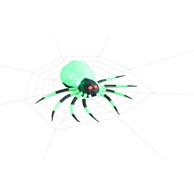 5ft. Inflatable Spider | Michaels