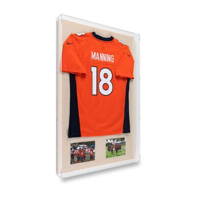 Wexel Art Kids Jersey Shadow Box Display for Athletes & Sports Fans ...
