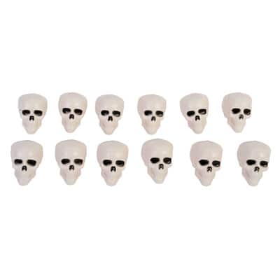 Skulls, 12ct. by Ashland®, Color: White | Michaels