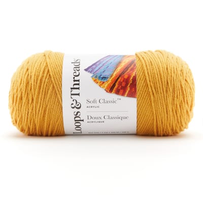 Soft Classic™ Solid Yarn by Loops & Threads®