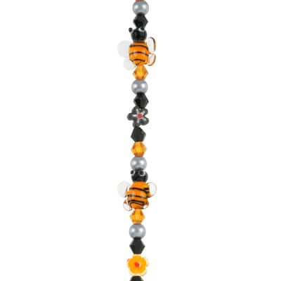Bee Lampwork Glass Bead Mix by Bead Landing™ | Michaels