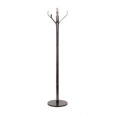 Black Aluminum Contemporary Coat Rack, 68