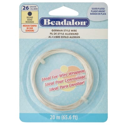 Beadalon® German Style Wire, Round, 26 Gauge image