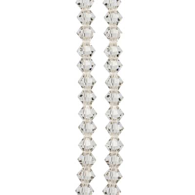 Preciosa Glass Crystal Bicone Beads, 4mm by Bead Landing™