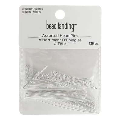 Mixed Head Pins, 120ct. by Bead Landing™