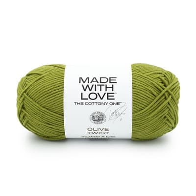 Lion Brand® Tom Daley Made with Love™ The Cottony One™ Yarn image