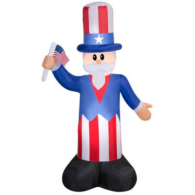 5ft. Airblown® Inflatable Uncle Sam | Michaels