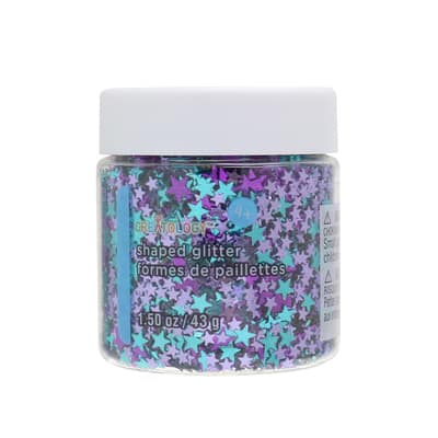 Star Shaped Glitter by Creatology™ image