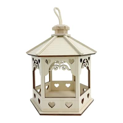 8.25" Romantic Gazebo DIY Plywood Birdhouse by Make Market® image