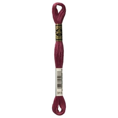 DMC® 117 6 Strand Cotton Embroidery Floss, Purple