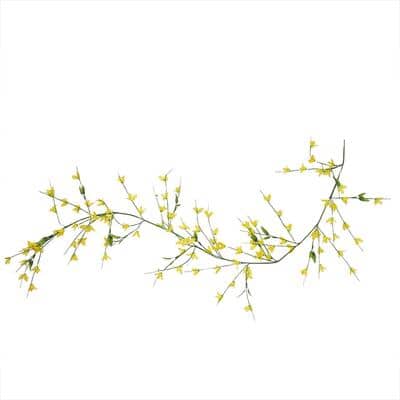 5ft. Green & Yellow Spring Floral Garland | Michaels