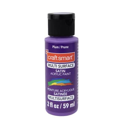 2oz. Multi-Surface Premium Satin Acrylic Paint by Craft Smart® image