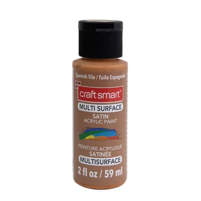 2oz. Multi-Surface Premium Satin Acrylic Paint by Craft Smart® image