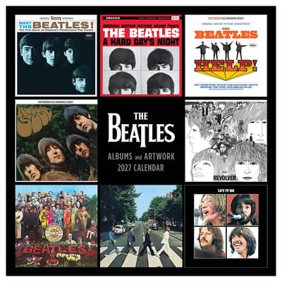 2027 The Beatles: Albums & Artwork Wall Calendar | Michaels