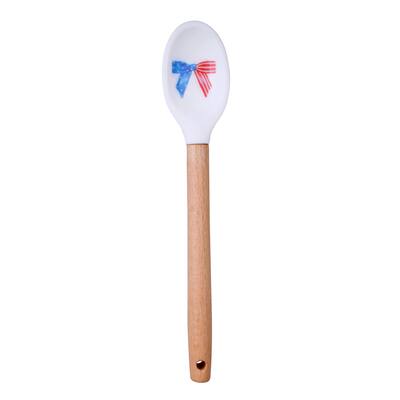 Mini Red, White & Blue Bow Silicone Spoon by Makery™ | Michaels