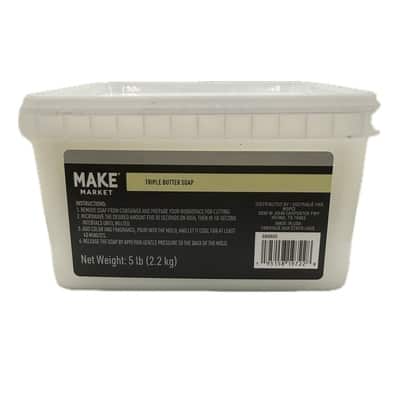 5lb. Triple Butter Soap Base by Make Market®