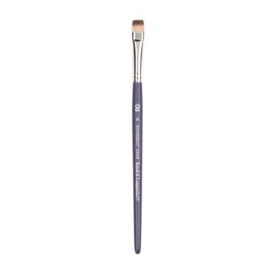 【Kao】violaviola needle brush シルバー Royal & Langnickel® Sovereign™ Synthetic Long Handle Bright Brush