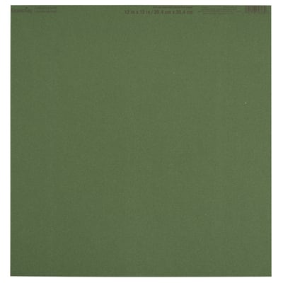 Smooth Solid Cardstock Paper by Recollections™, 12" x 12" image