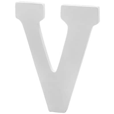9" White MDF Whimsy Letter by Make Market® image