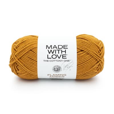 Lion Brand® Tom Daley Made with Love™ The Cottony One™ Yarn image