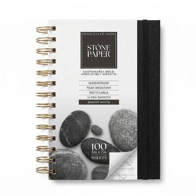 ArtSkills® Stone Paper Lined College Ruled Journal, Size: 5