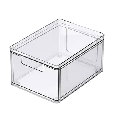 Clear Stackable Storage Drawer by Simply Tidy® image