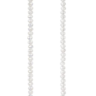 Crystal Faceted Glass Rondelle Beads, 3mm by Bead Landing™ image