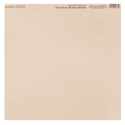 Smooth Solid Cardstock Paper by Recollections™, 12" x 12" image