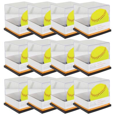 Buy in Bulk - 12 Pack: Softball Display Case by Studio Décor® | Michaels